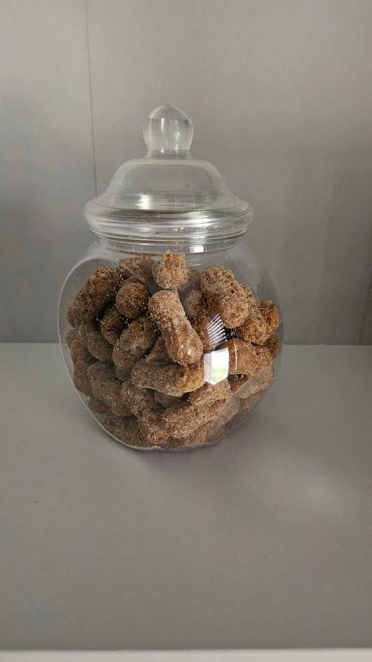 Bonbonnière cacahuètes feuilleté