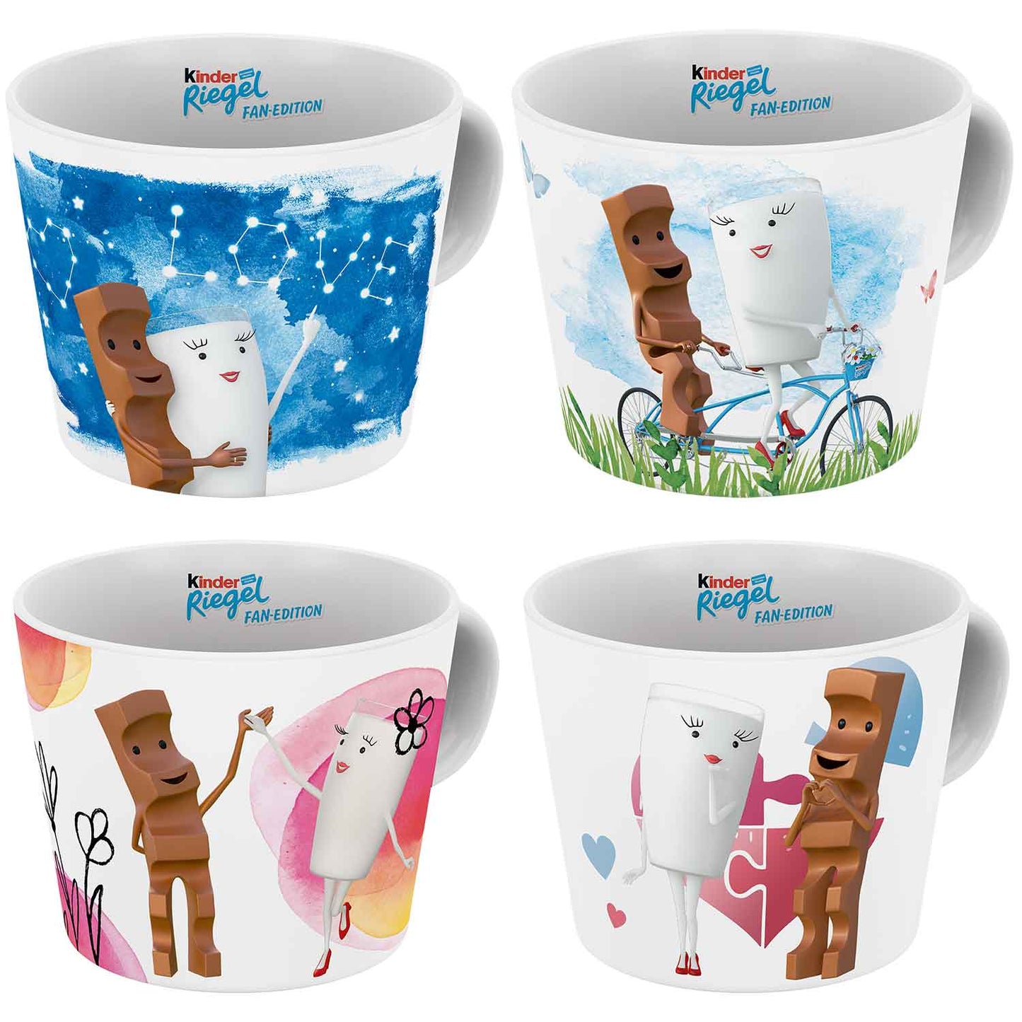 Tasse kinder + 10 barres kinder