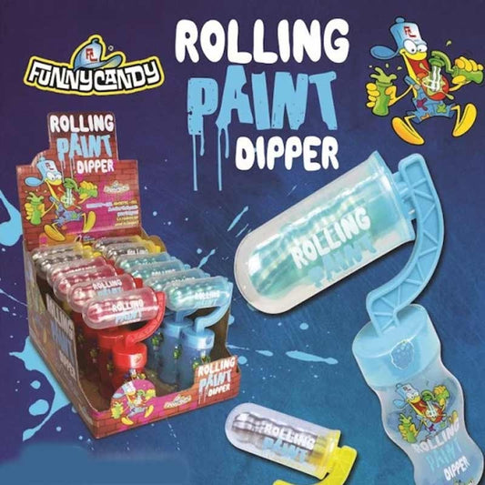 Rolling paint dipper